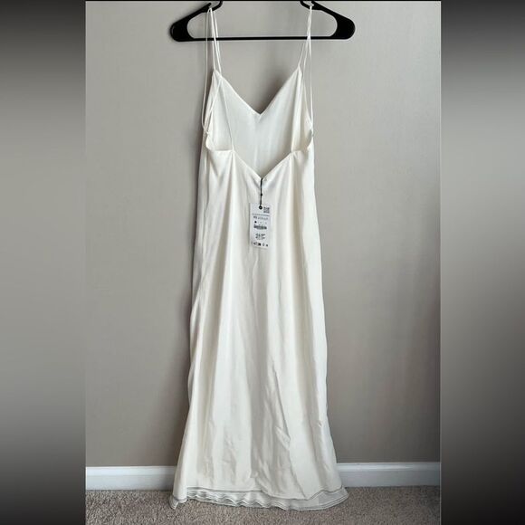 Zara NWT silk slip dress, size XS - Picture 2 of 11